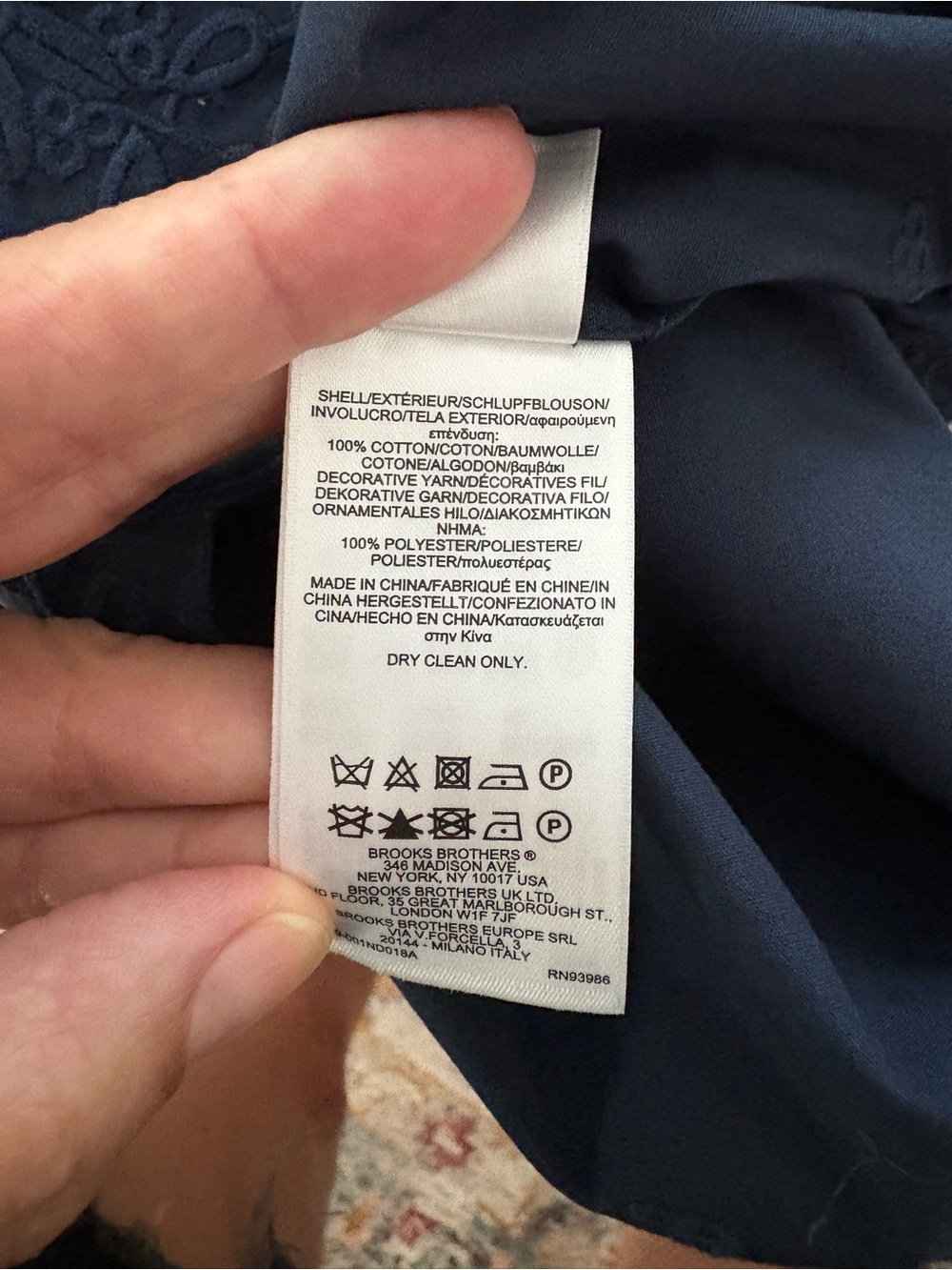 Brooks Brothers Sleeveless Mock Neck Blouse - Picture 5 of 6